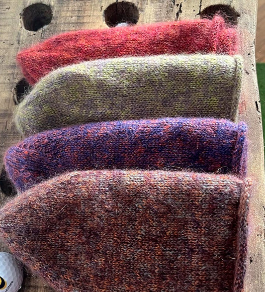 Autumn Head Cover - natural material head covers, four colorways