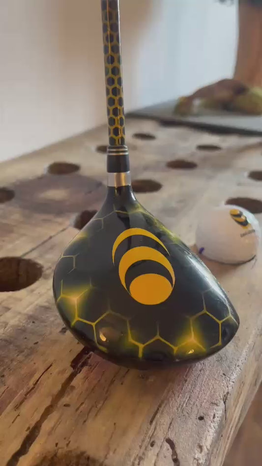 Hand-painted custom clubs